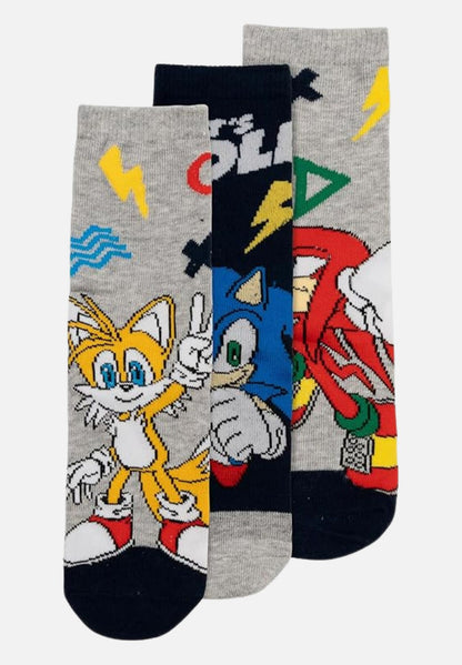 Socken (3 er Set) - mehrfarbig