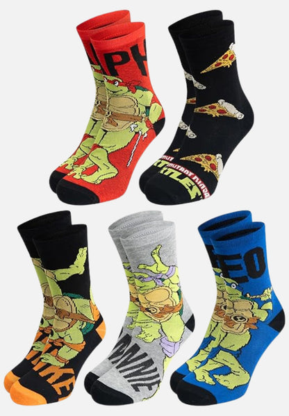 Socken (5er Set) - mehrfarbig