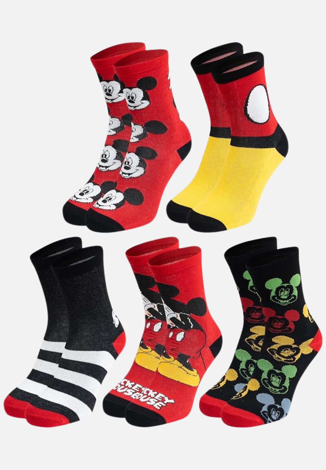 socken (5er set) - mehrfarbig