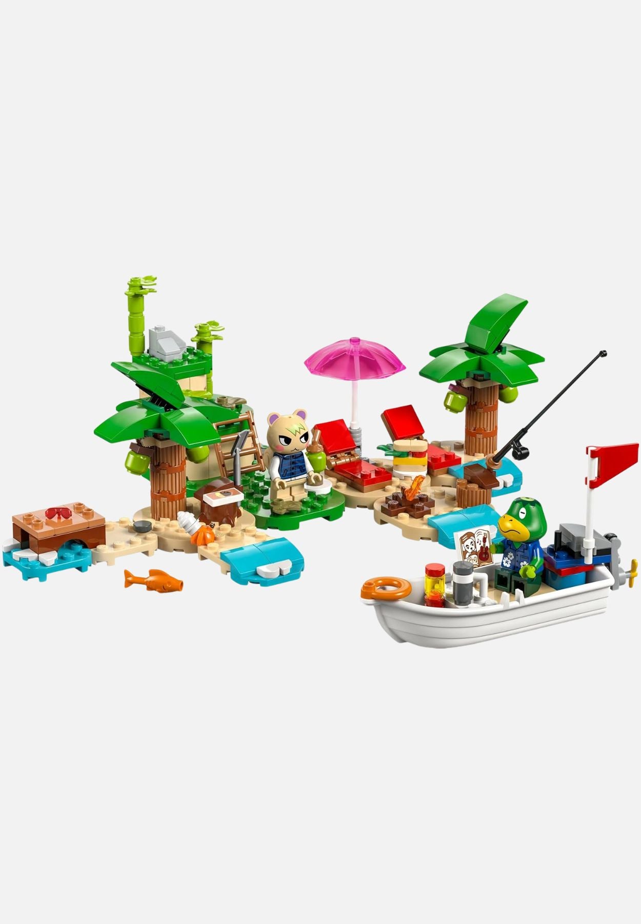 animal crossing käptens insel-bootstour - mehrfarbig