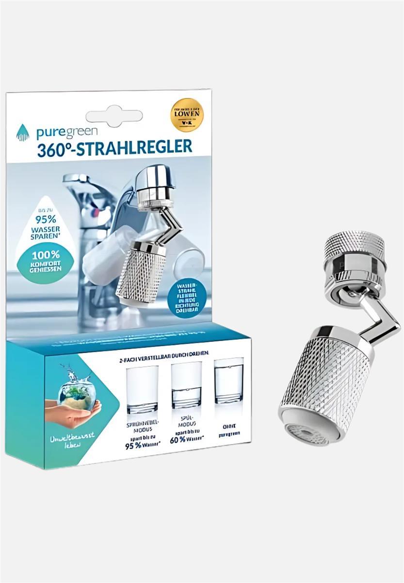 wasseramaturenstrahlregler 360° - silber