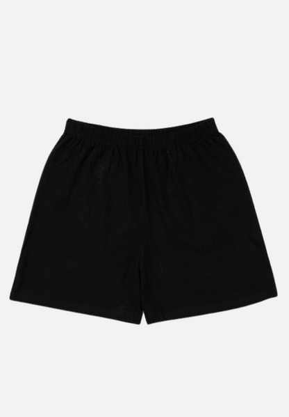 Pyjama Set Kurz - grau/schwarz