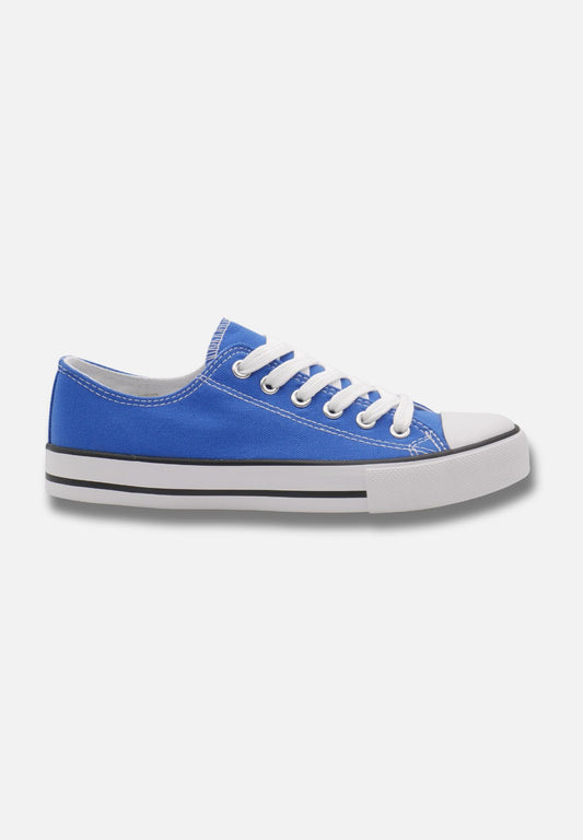 Schnürschuh - Sneaker low - blau
