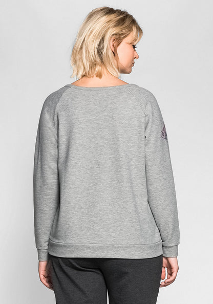 Sweatshirt - grau