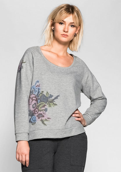 Sweatshirt - grau