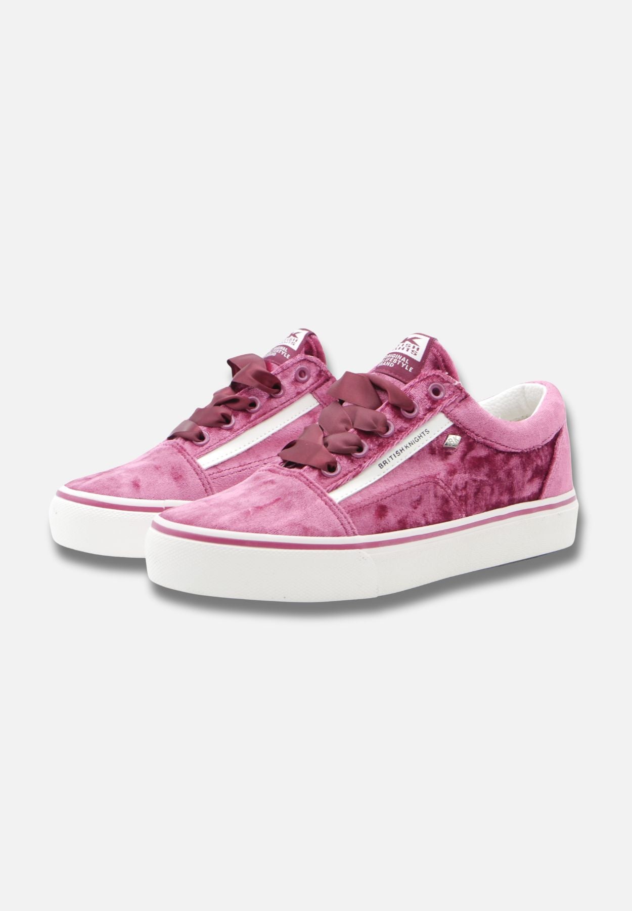 mack sneaker low - magenta - rot