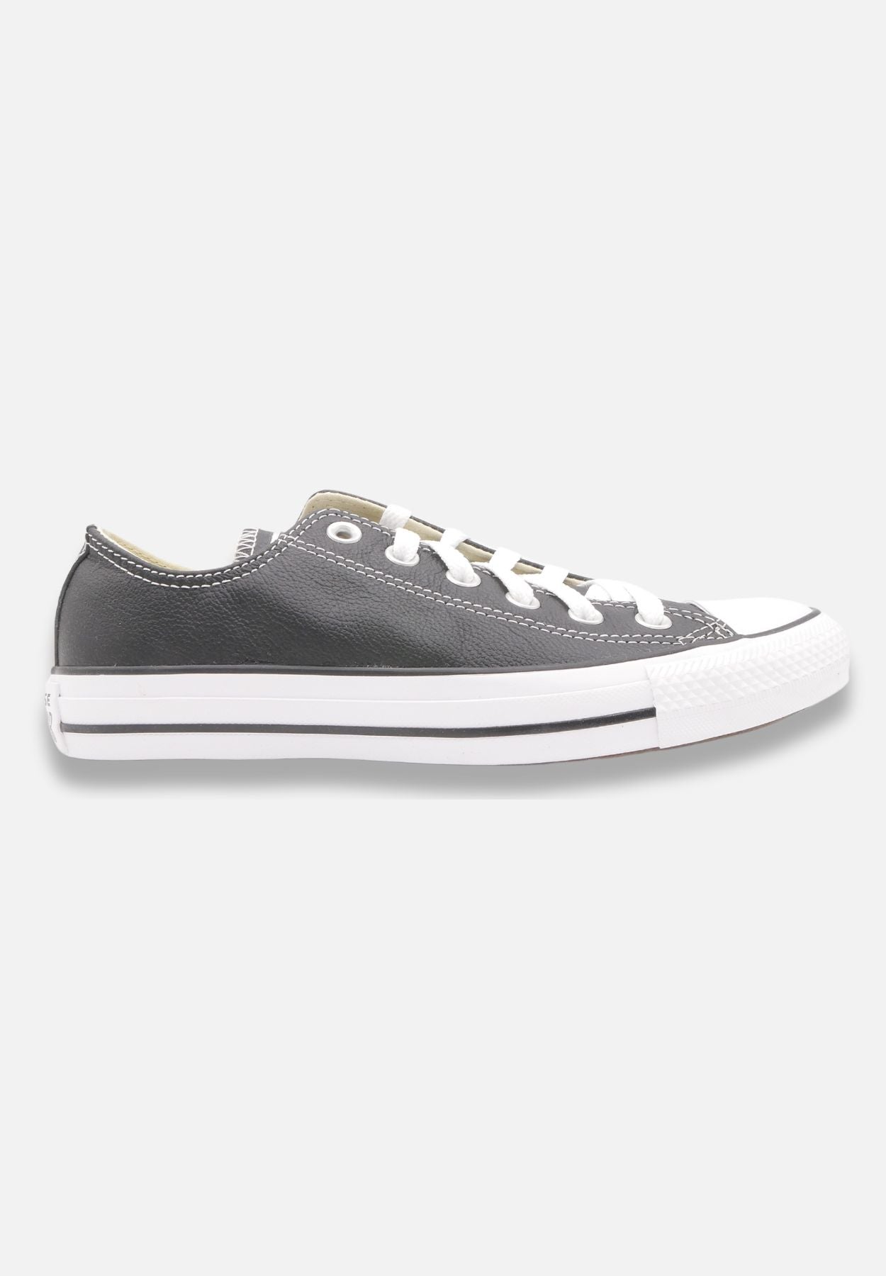 ctas - sneaker low - leder - schwarz