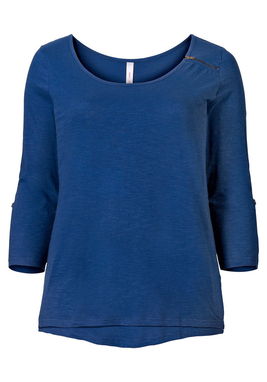 Longshirt - blau