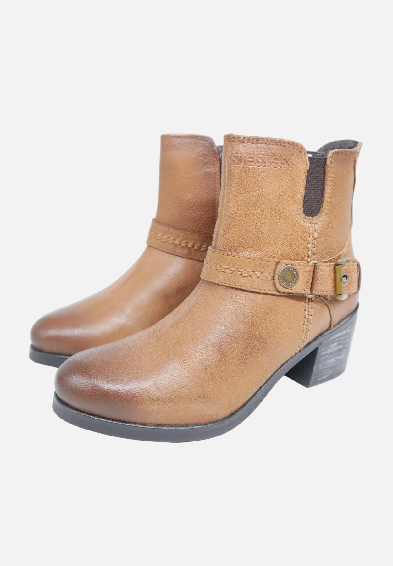 kurzschaft stiefel - braun