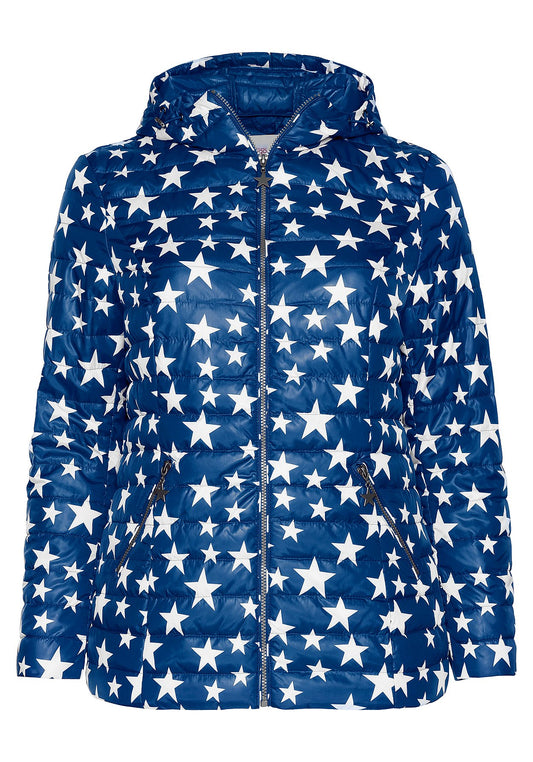 Steppjacke - blau