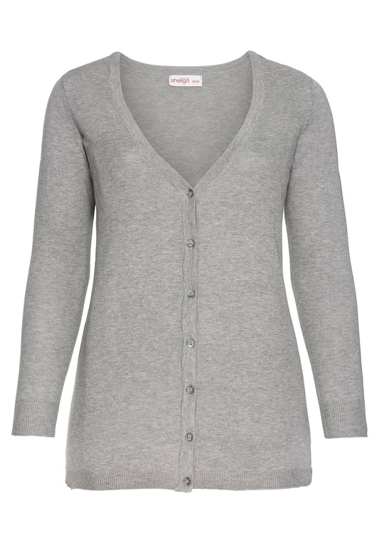 Cardigan - grau