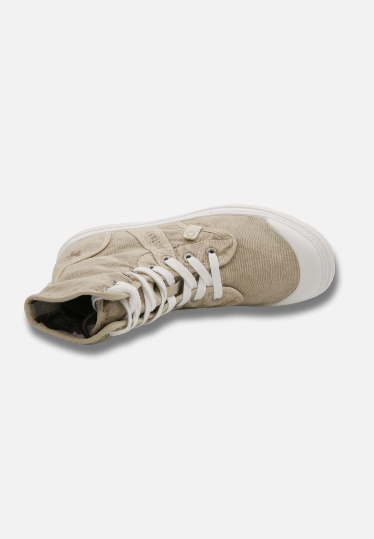 mustang sneaker stiefelette - sneaker high - beige