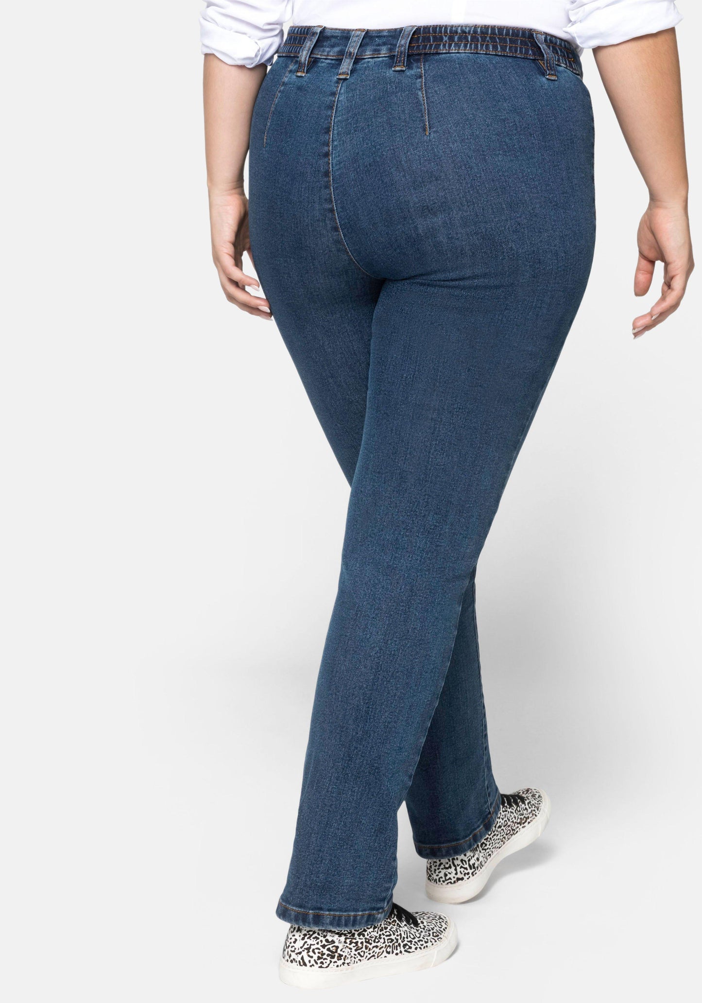 stretch jeans - blau