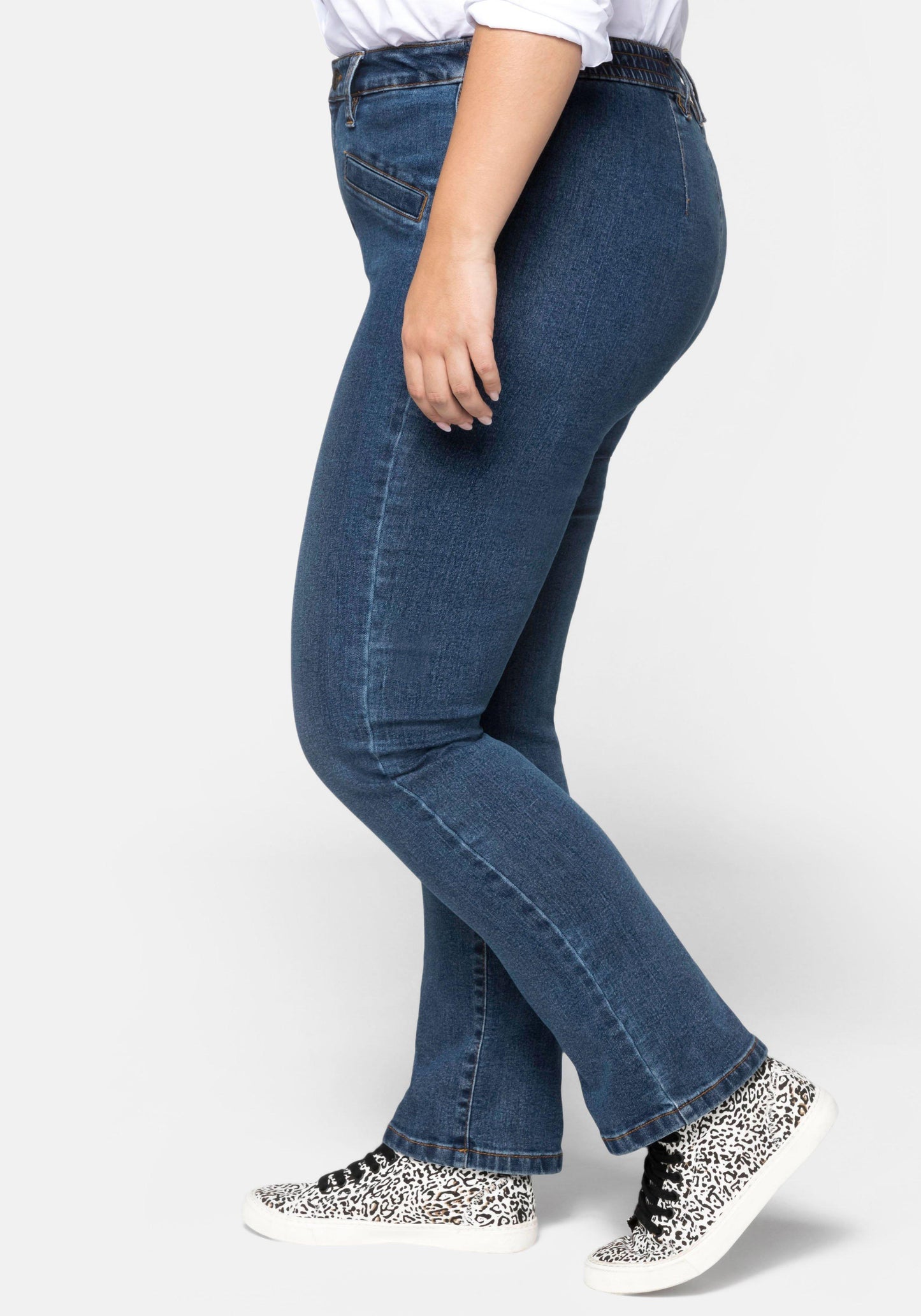 stretch jeans - blau