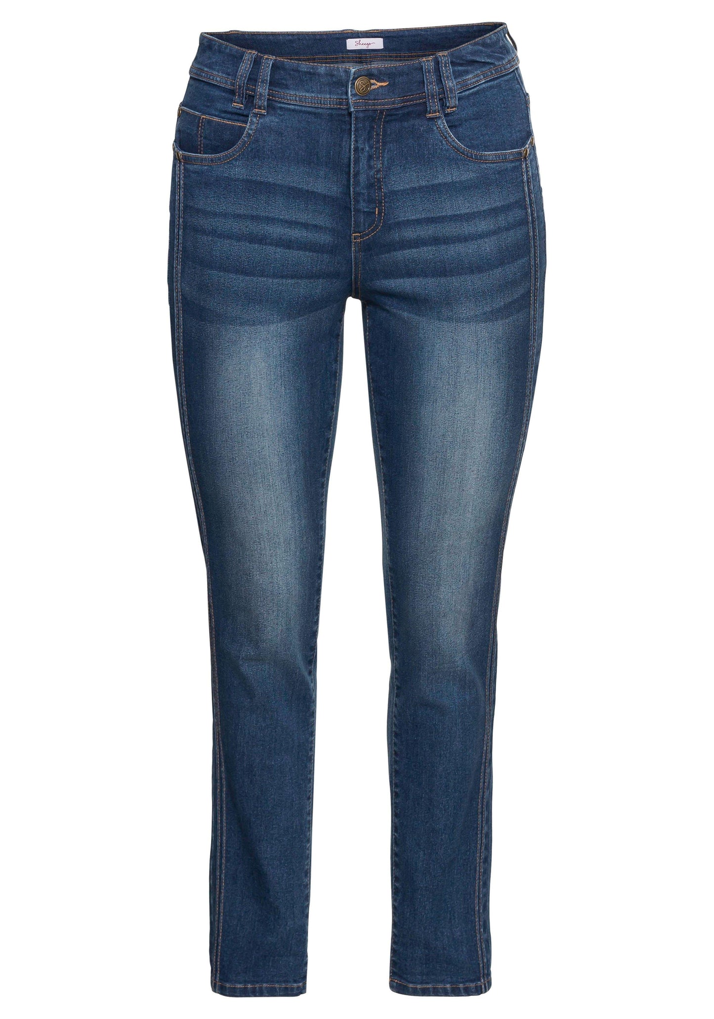 stretch jeans - blau