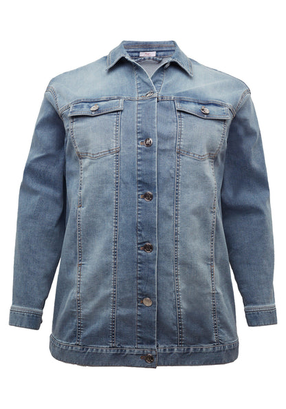 Jeansjacke - blau