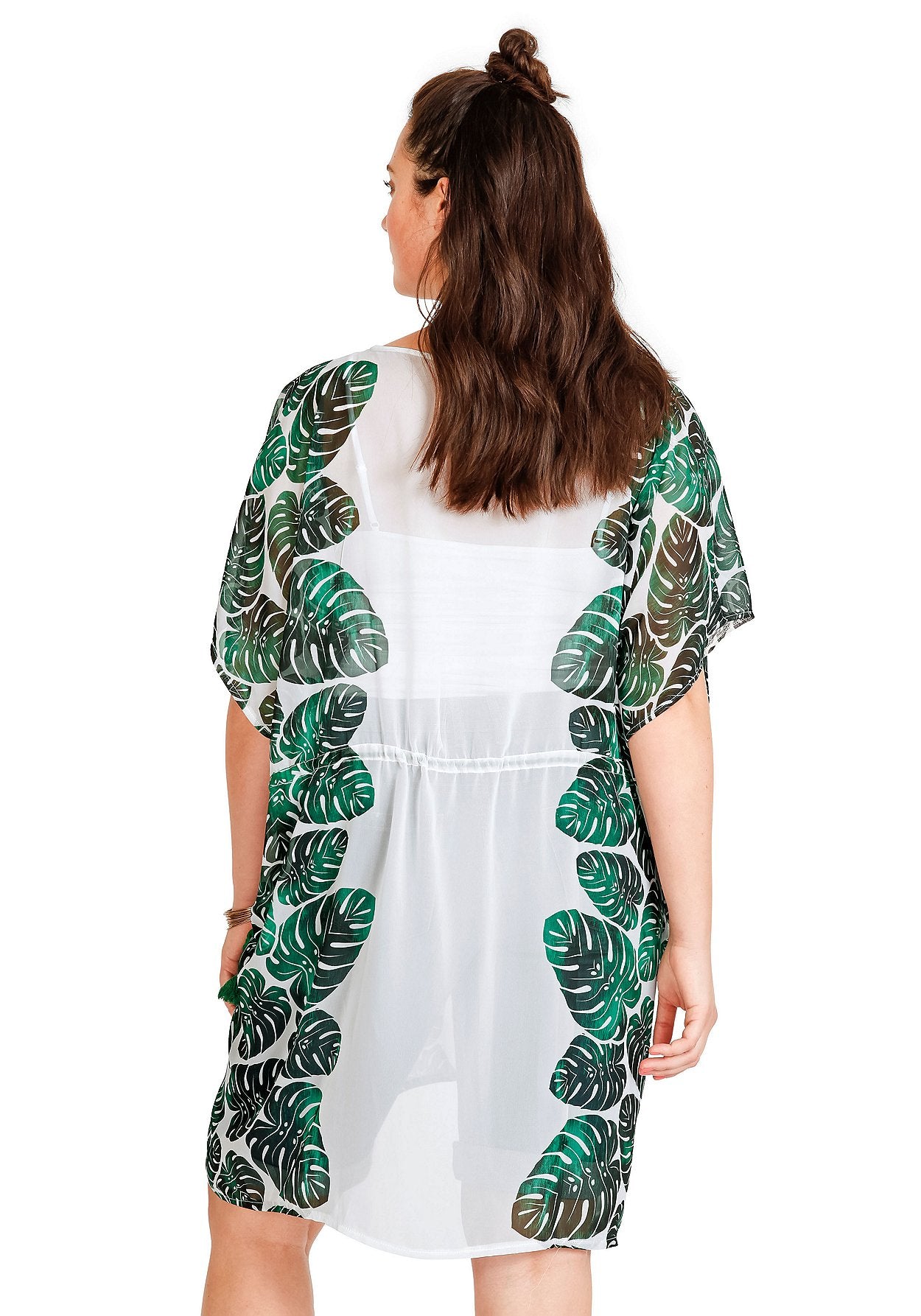 kaftan - weiß