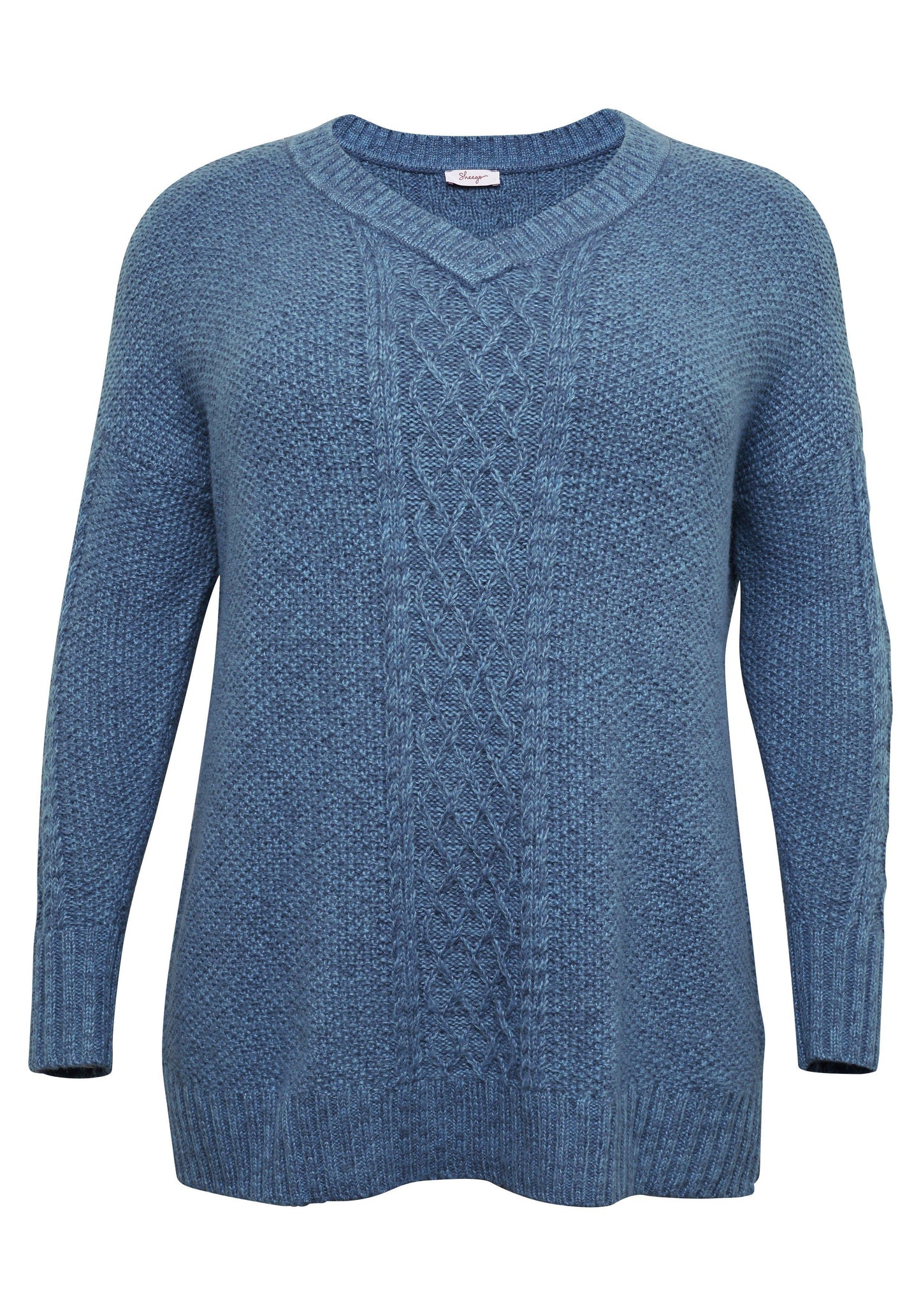 strickpullover - blau