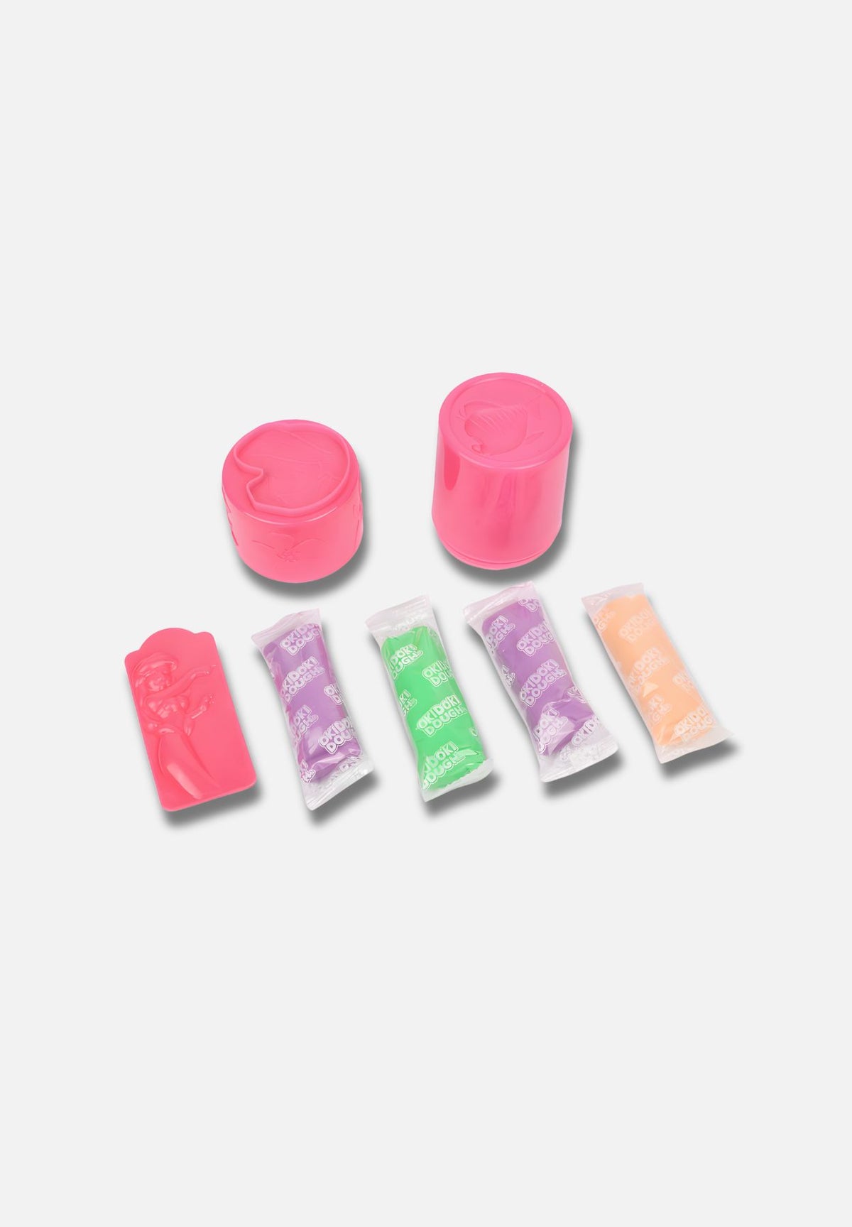 okidoki dough prinzessin überraschungs - knetset - mehrfarbig