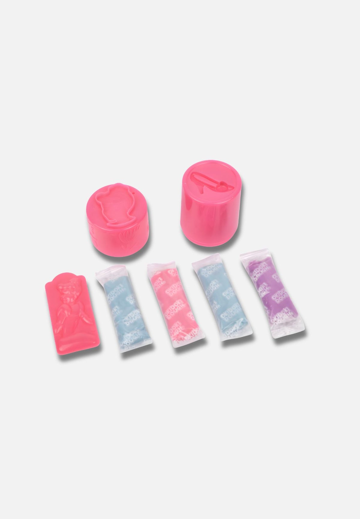 okidoki dough prinzessin überraschungs - knetset - mehrfarbig