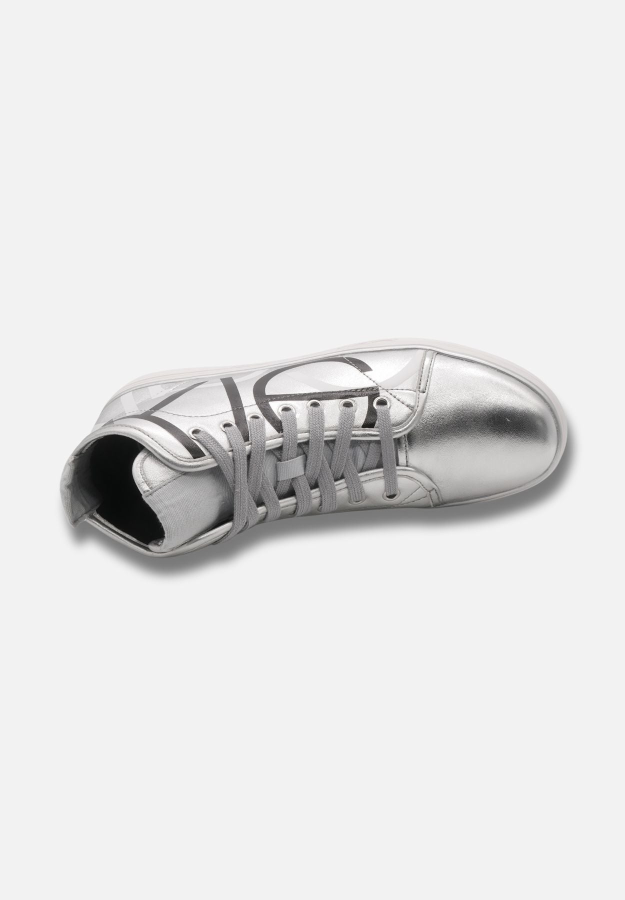kayce - sneaker high - silber
