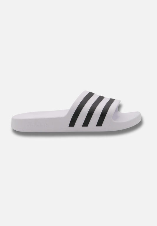 Adilette Aqua - Pantolette - weiß
