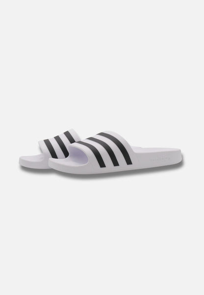 Adilette Aqua - Pantolette - weiß