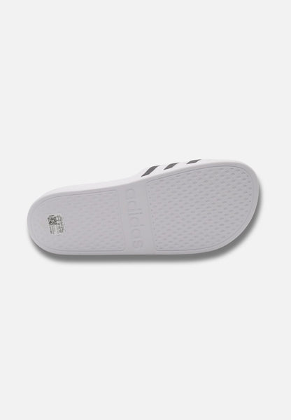 Adilette Aqua - Pantolette - weiß