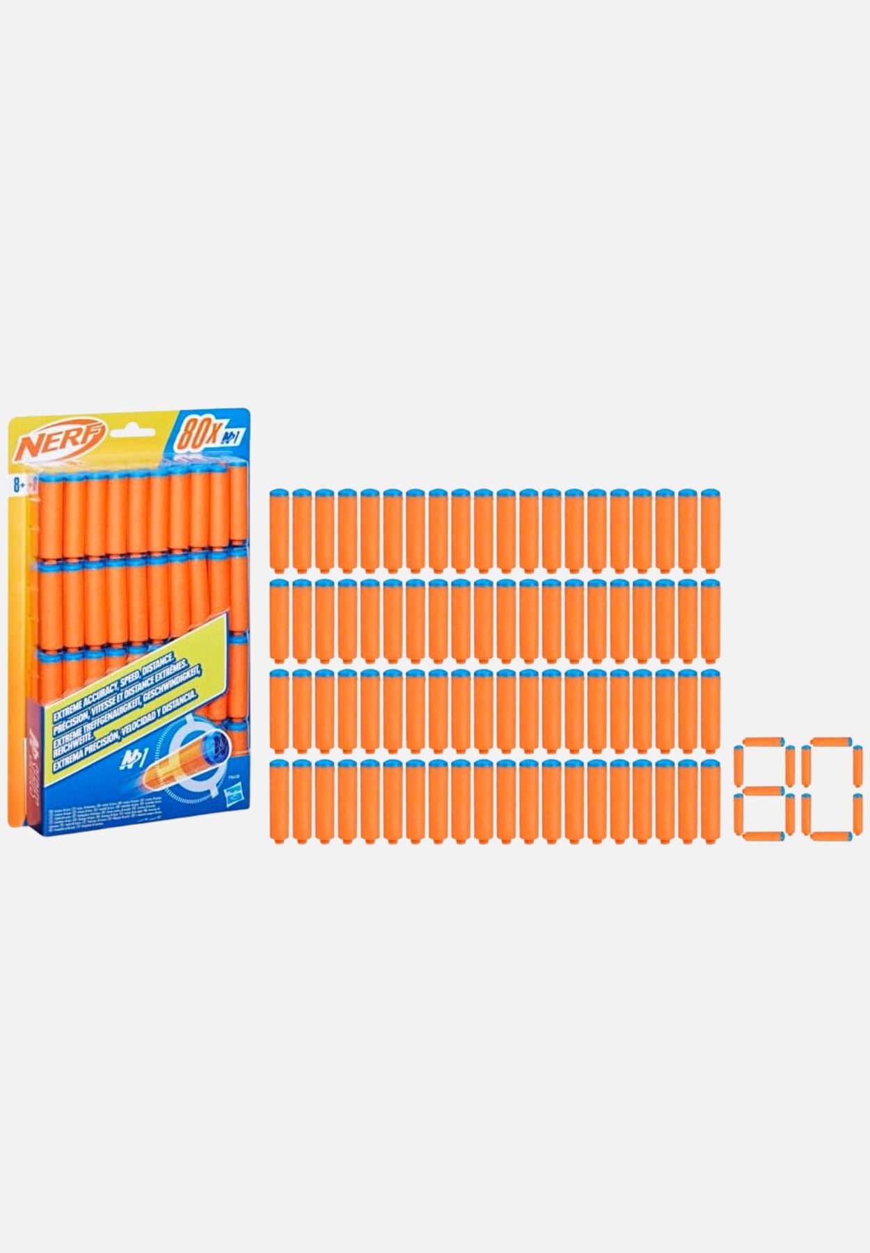 n-serie n1 nachfüllpack 80 stück - orange