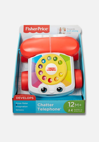Plappertelefon Motorikspielzeug mit Geräuschen - mehrfarbig