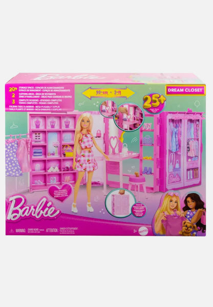 Traumkleiderschrank Spielset mit Modepuppe, Moden und Accessoires - mehrfarbig