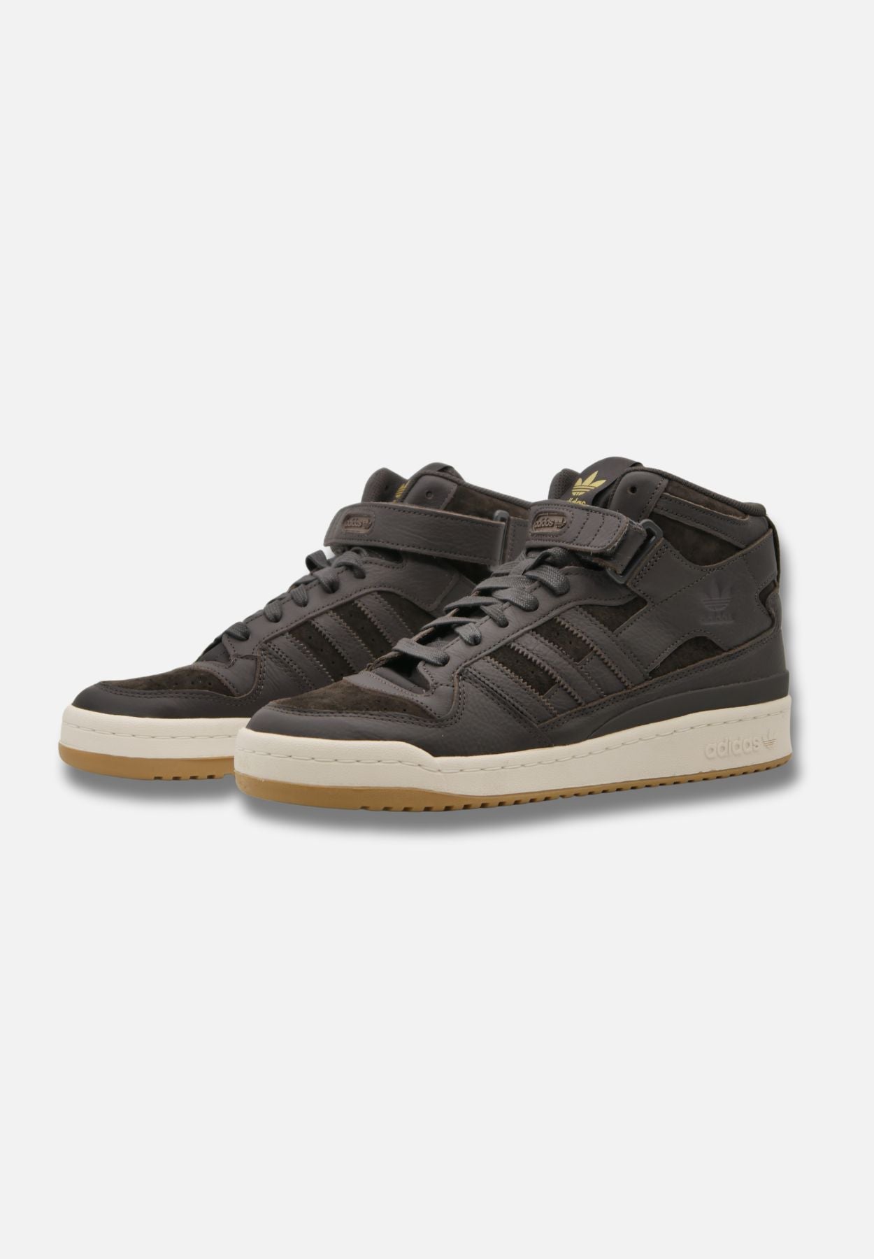 forum mid - sneaker low - braun