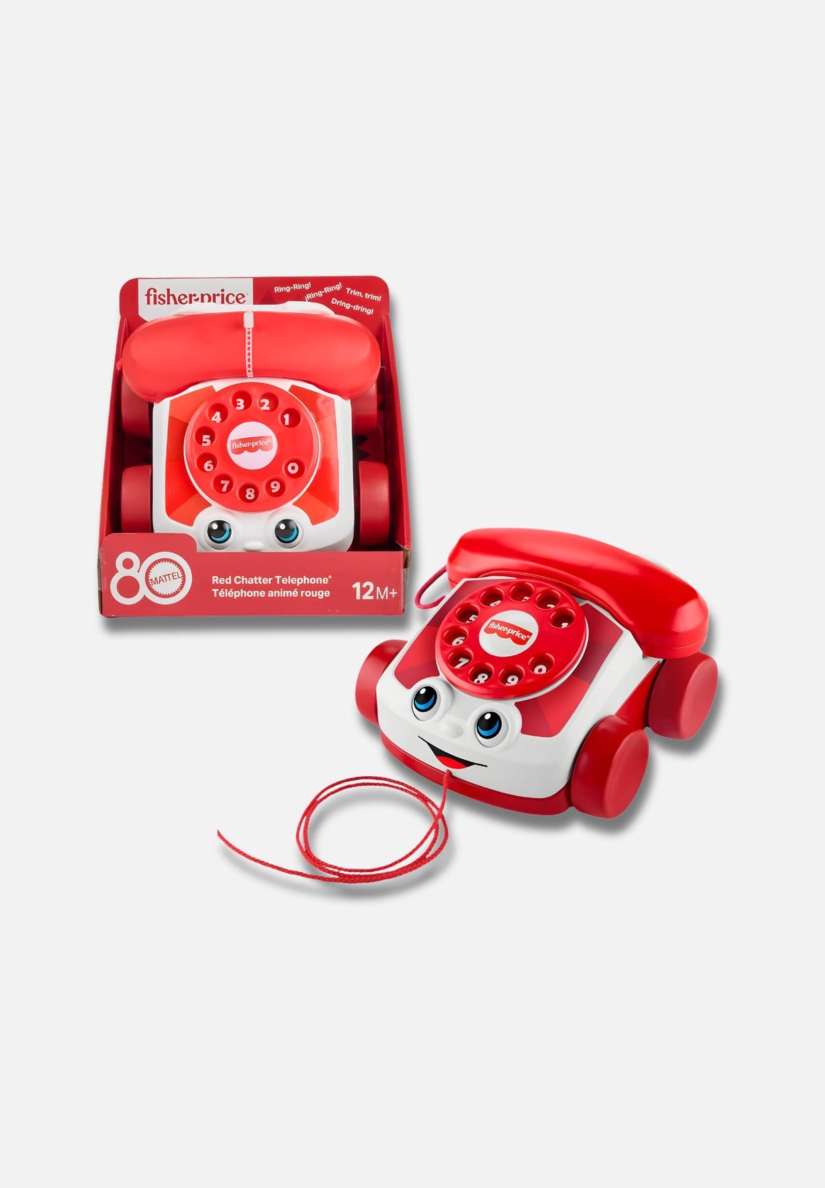 mobiltelefon - plappertelefon - rot