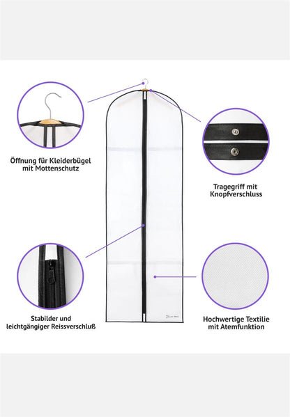 Kleidungsaufbewahrungstasche - weiß