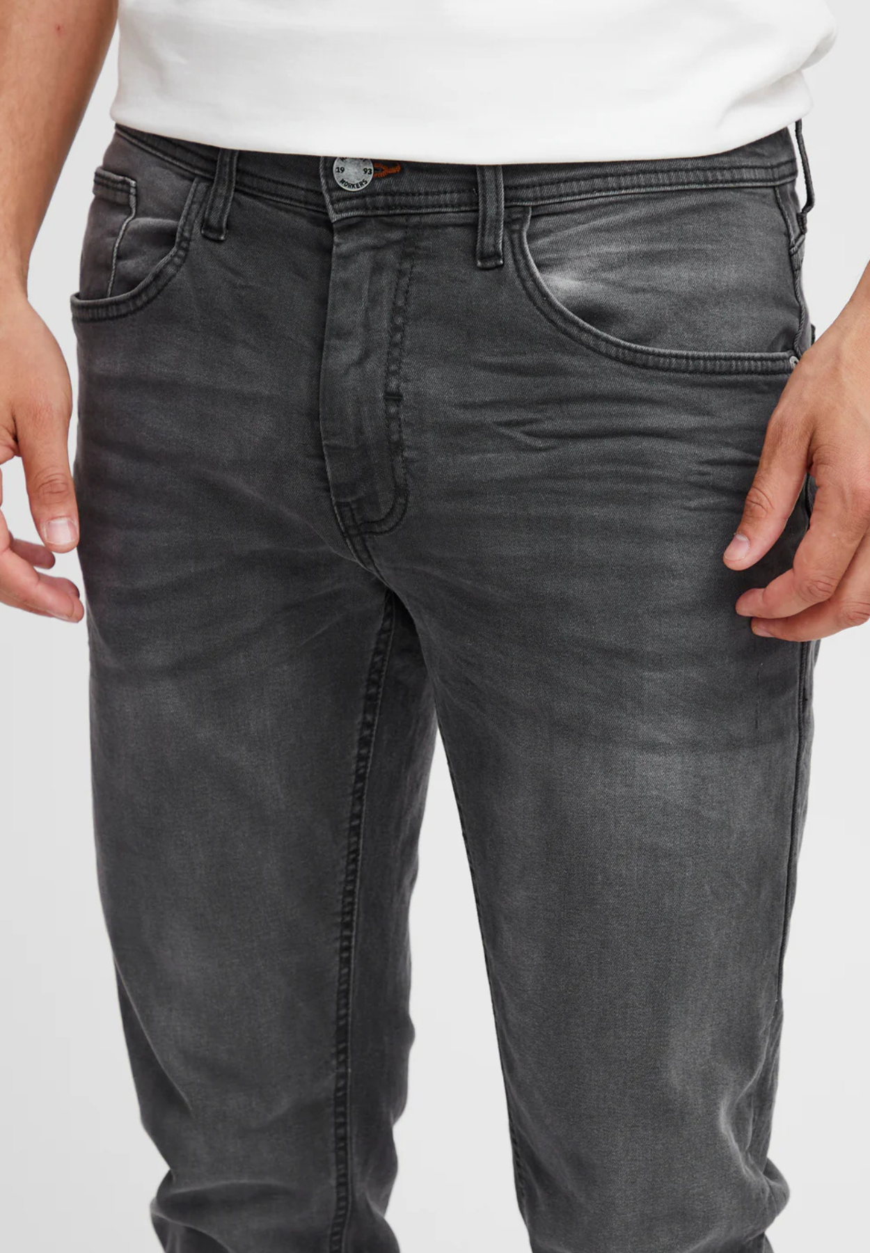 twister fit jeans - dunkelgrau