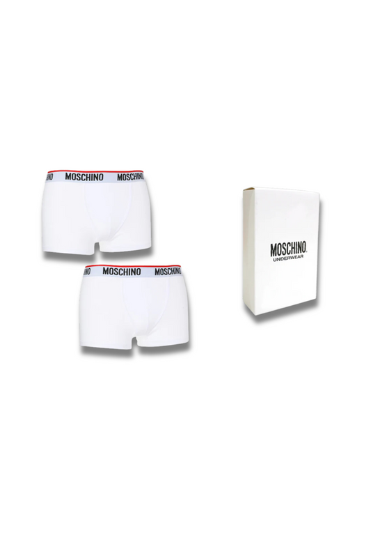 Unterwäsche Boxershorts 2er-Pack - weiß