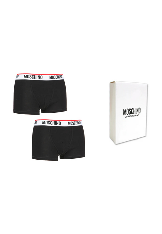 Unterwäsche Boxershorts 2er-Pack - schwarz