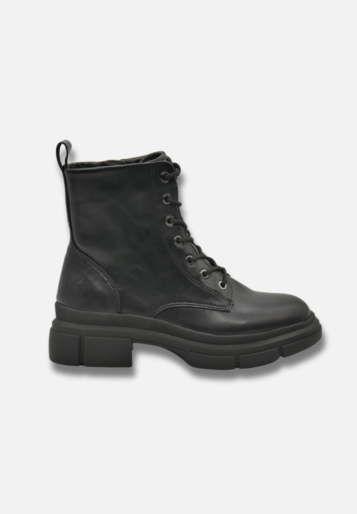 schnürstiefel - boots - schwarz