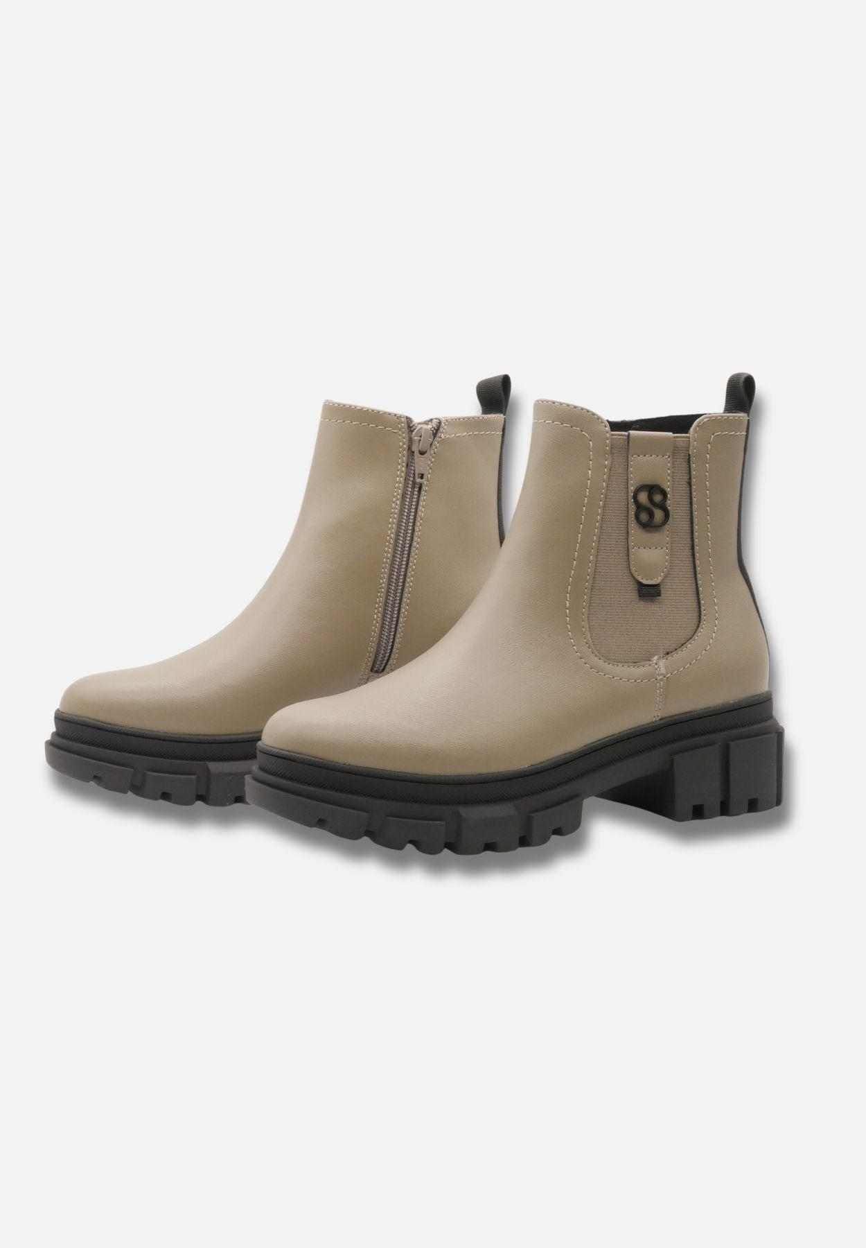 chelsea boots - stiefelette - beige