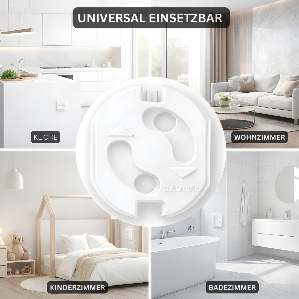 20x kindersicherung mit drehmechanismus