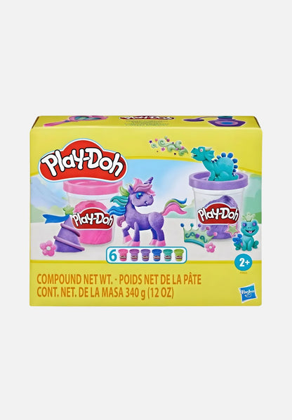 Glitzerknete 6er Set - mehrfarbig