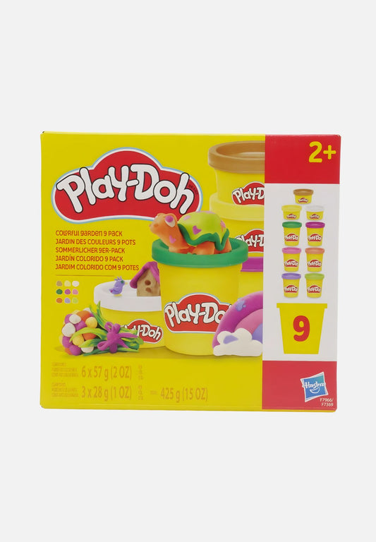 Knete 9er Packet - mehrfarbig