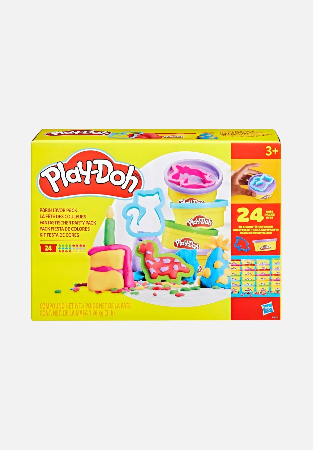 fantastischer party pack - knetmasse - mehrfarbig