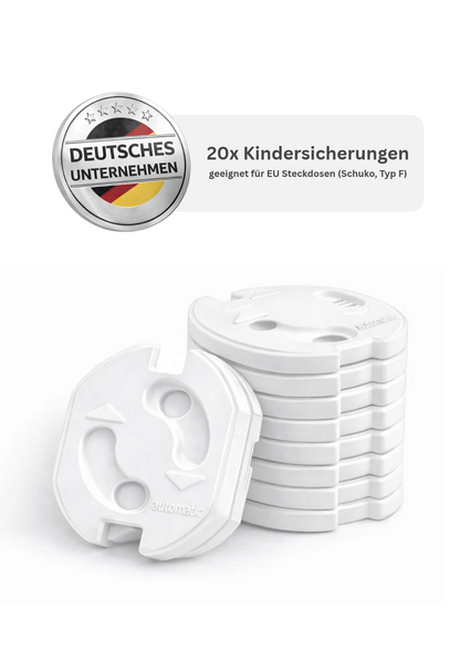 20x Kindersicherung mit Drehmechanismus