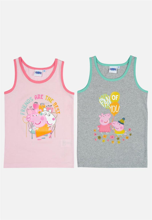 Unterhemd (2er Pack) - mehrfarbig