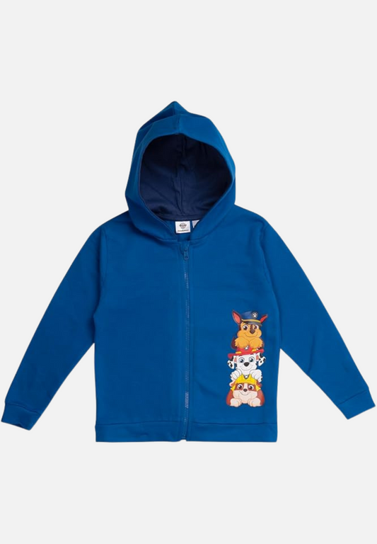 Sweatjacke - blau