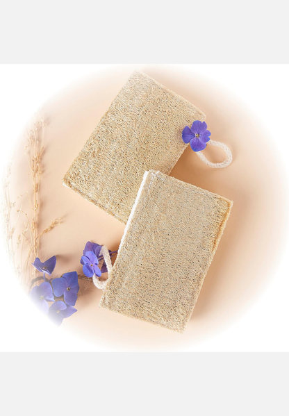 Spülschwamm Luffa - Gurke 4er Pack - weiß