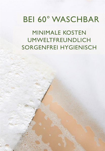 Spülschwamm Luffa - Gurke 4er Pack - weiß