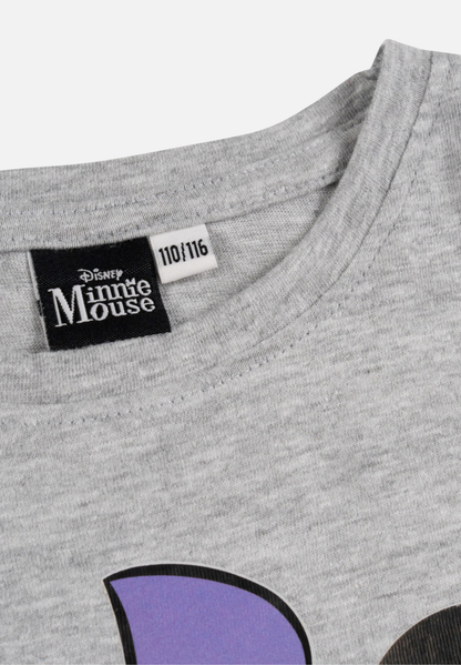 Pyjama Set Langarm - grau/pink