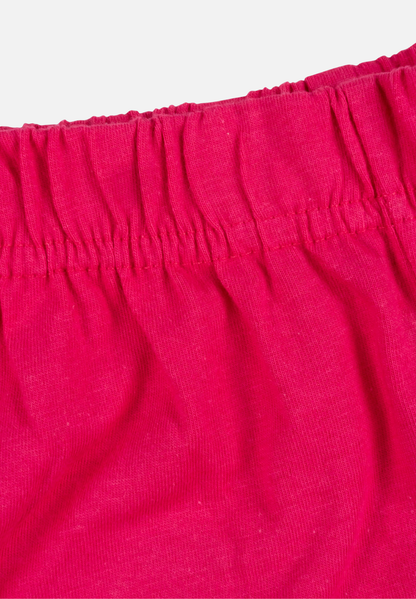 Pyjama Set Langarm - grau/pink